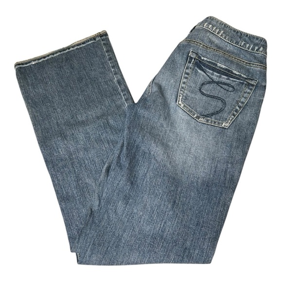 Silver Jeans  Bootcut  Blue Light Wash 29x34 - Picture 1 of 16